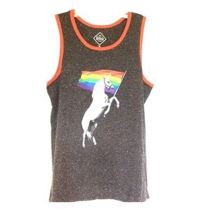 Unicorn Rainbow Flag Pride Tank Top